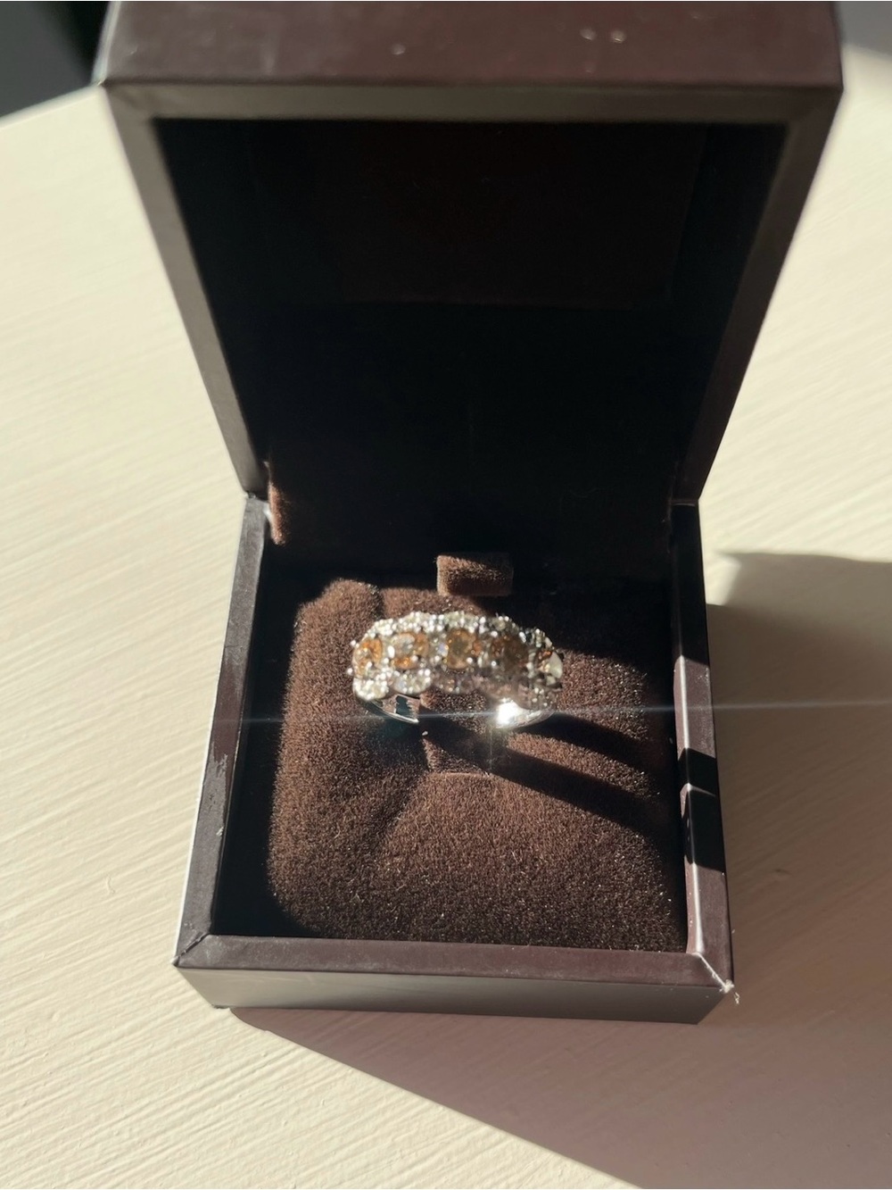 Le Vian Chocolate Diamond Ring - Size 5.5